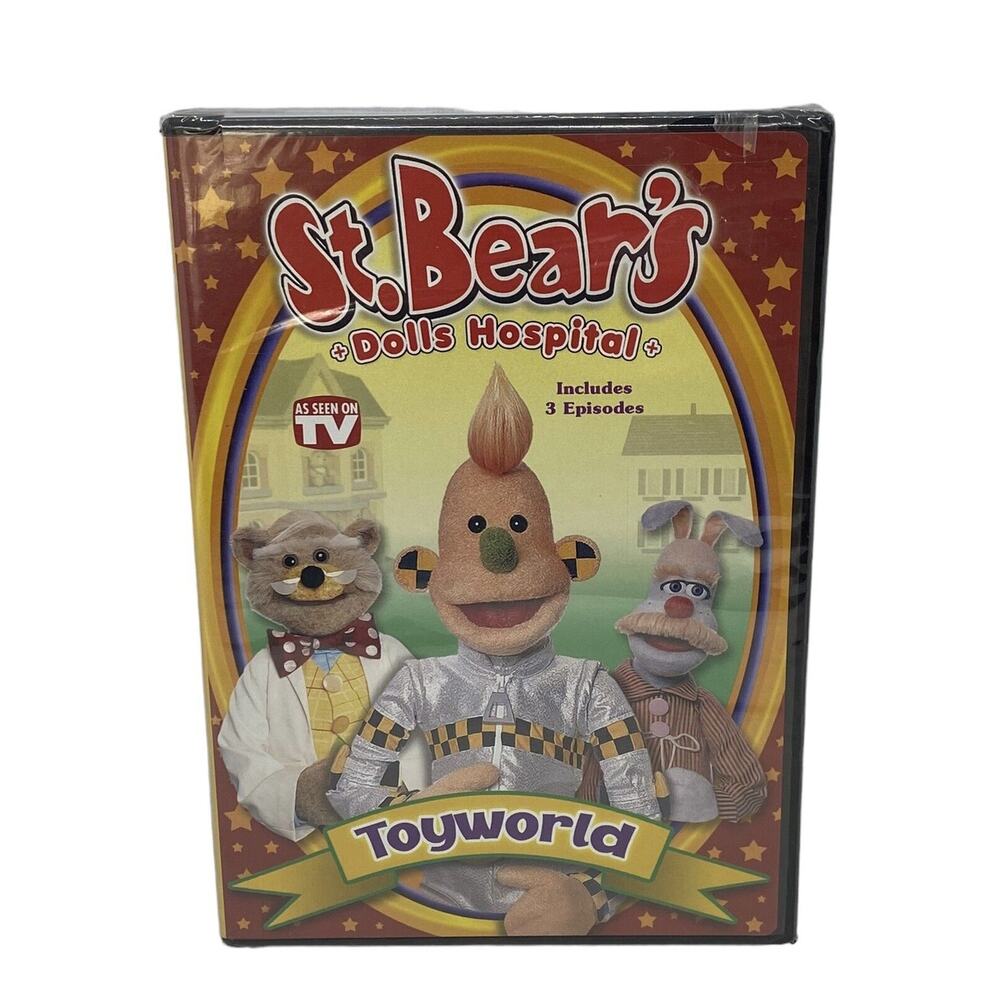 St. Bear's Dolls Hospital Toyworld Animation DVD GAIAM 2007 Children Family
